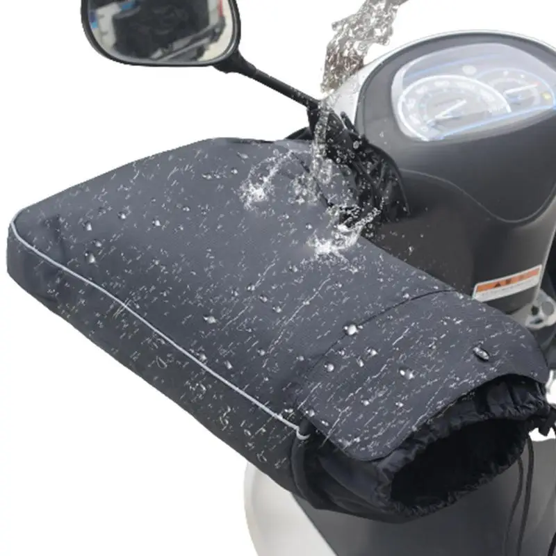 

Large Motorcycle Windproof Rainproof Winter Keep Warm Hot Protect Handlebar Handle Guard Cover Gloves Motorbike Accessories