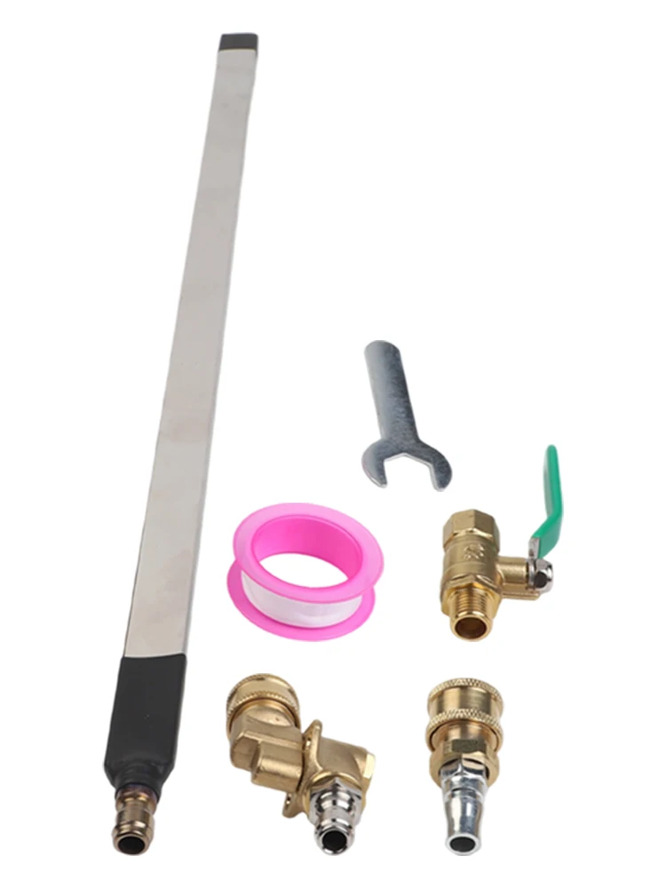 Radiator Cleaning Rod Air Fin Comb Cleaner High Pressure Cleaning Rod For Car Radiator Cleaning Tool Set 57-60CM Cleaning Rod