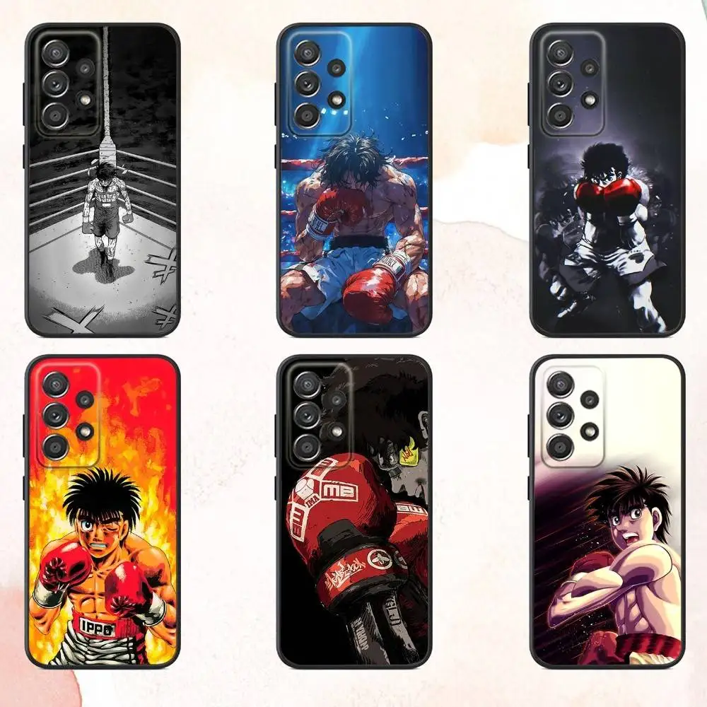 

Boxing I-Ippo M-Makunouchi Phone Case For Samsung S25,S24,S21,S22,S23,S30,Ultra,S20,Plus,Fe,Lite,Note,10,9,5G Black Cover