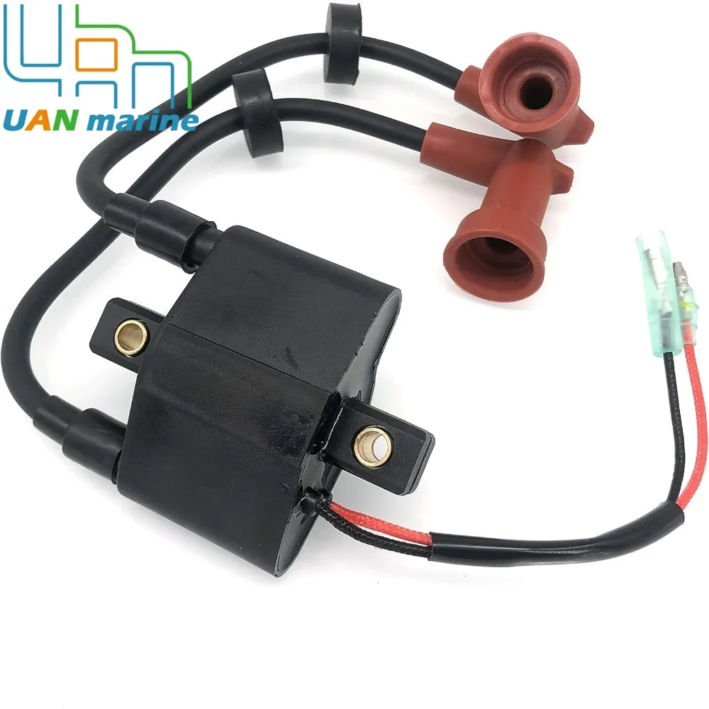 Ignition Coil Assembly For Yamaha Outboard 9.9HP 15HP 25HP 40HP 6F5-85570 6F5-85570-10 6F5-85570-11 6F5-85570-12 6F5-85570-13