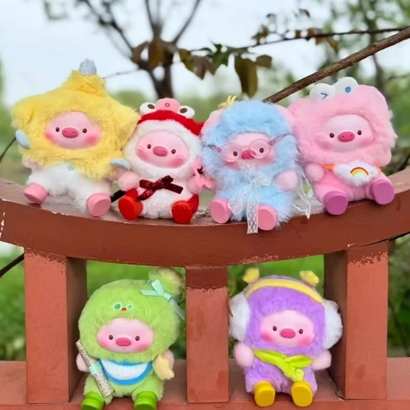 

Серия Geegee Pig слепая коробка-Таинственный орнамент, игрушка, обратный отсчет желаний, тема для девочек, подарок-сюрприз на день рождения, рюкзак со свиньей, подвески