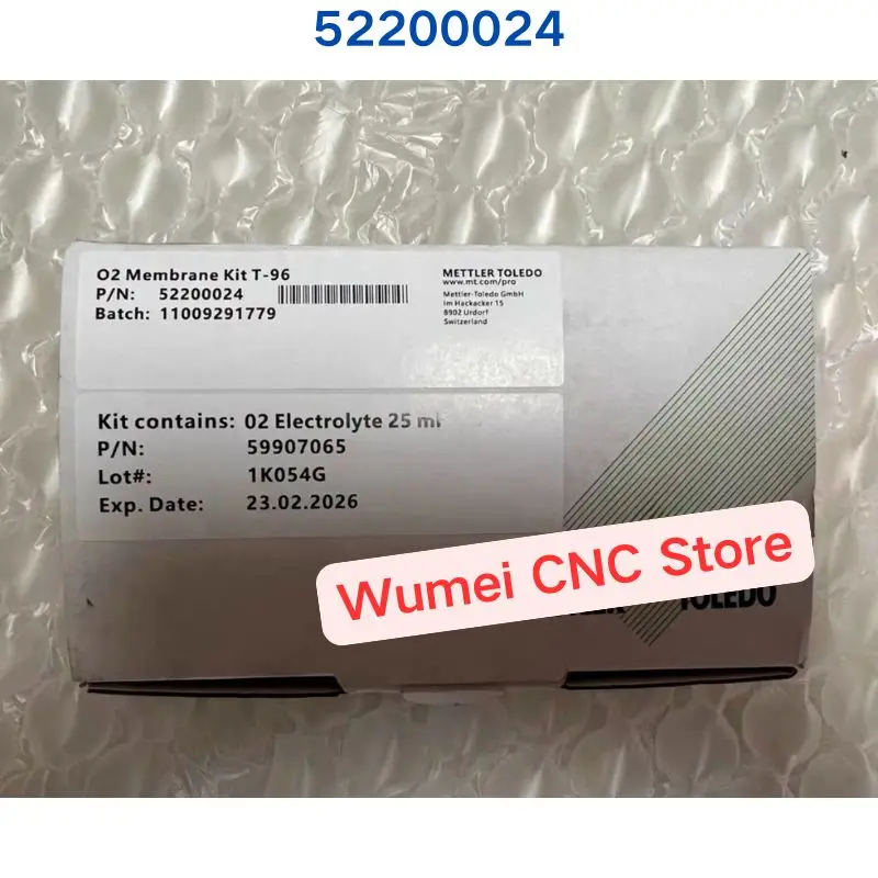 

Совершенно новая оригинальная мембрана растворенного кислорода 52200024 59907065, электродная мембрана растворенного кислорода 02, электролит