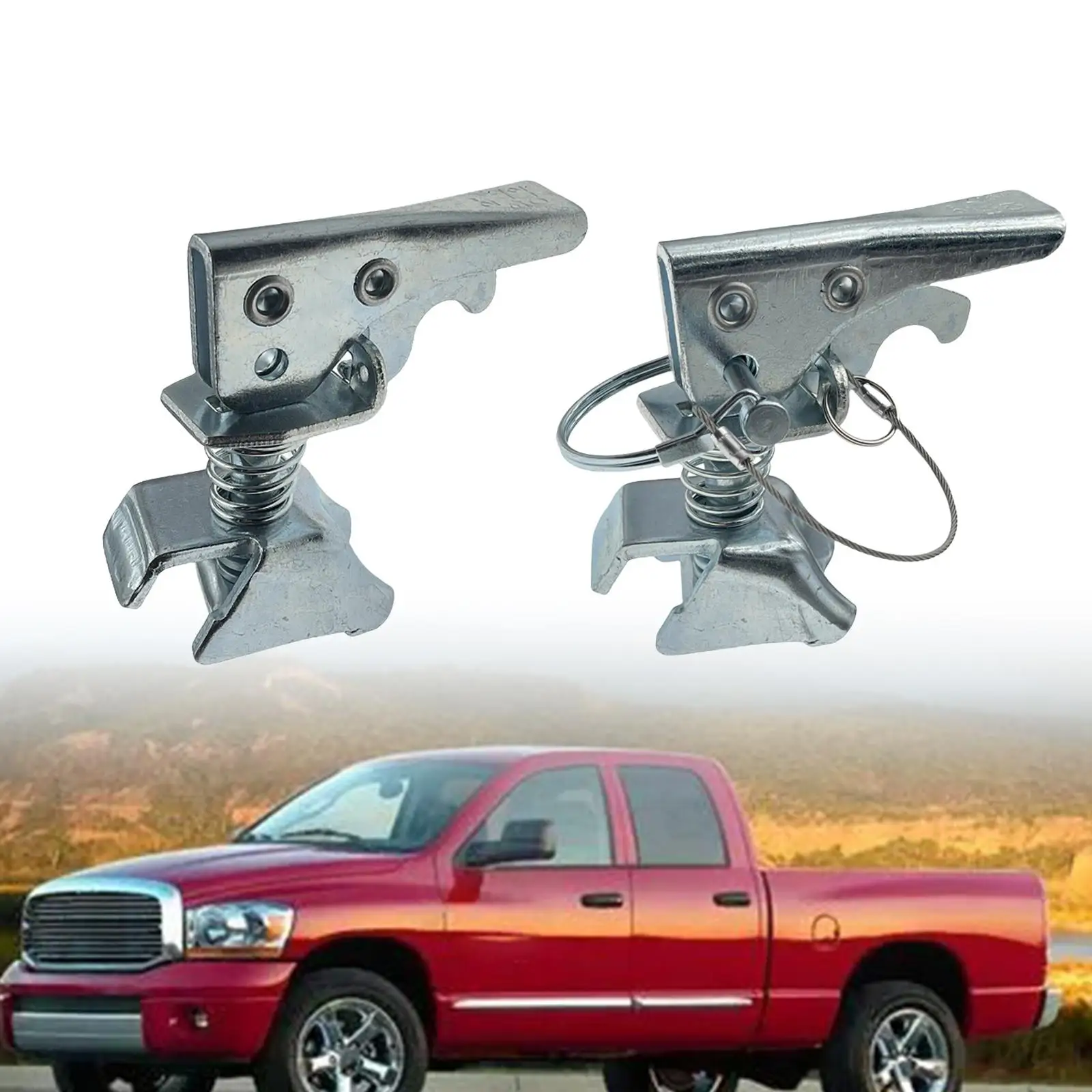 Trailer Hitch Ball Coupler Multifunctional Accessories Easy Install Handle