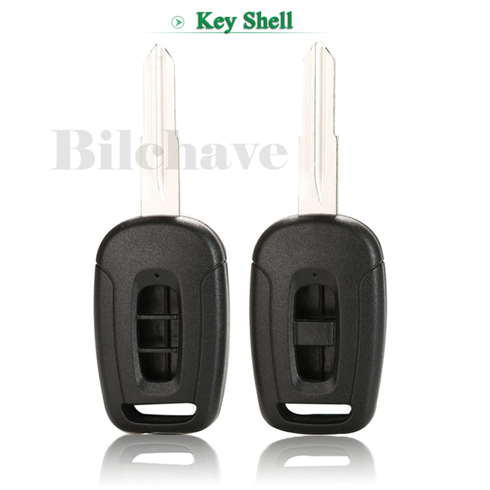 

jingyuqin 10pcs For Chevrolet Captiva FOB 2/3 Buttons Remote Car Key Shell Case With Uncut Blade Replacement