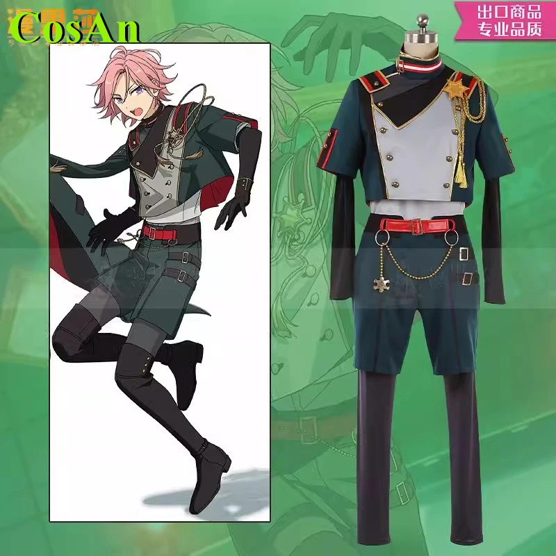 CosAn Game Ensemble Stars 2 Oukawa Kohaku Cosplay Costume High Quality Handsome Uniform Activity Party Role Play Clothing