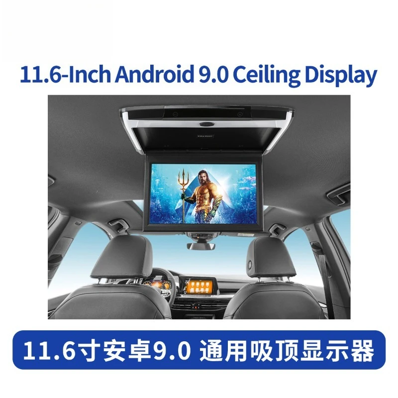 11.6-Inch GM Business Vehicle TV Ceiling Android Monitor with HDMI Input Rear Entertainment System