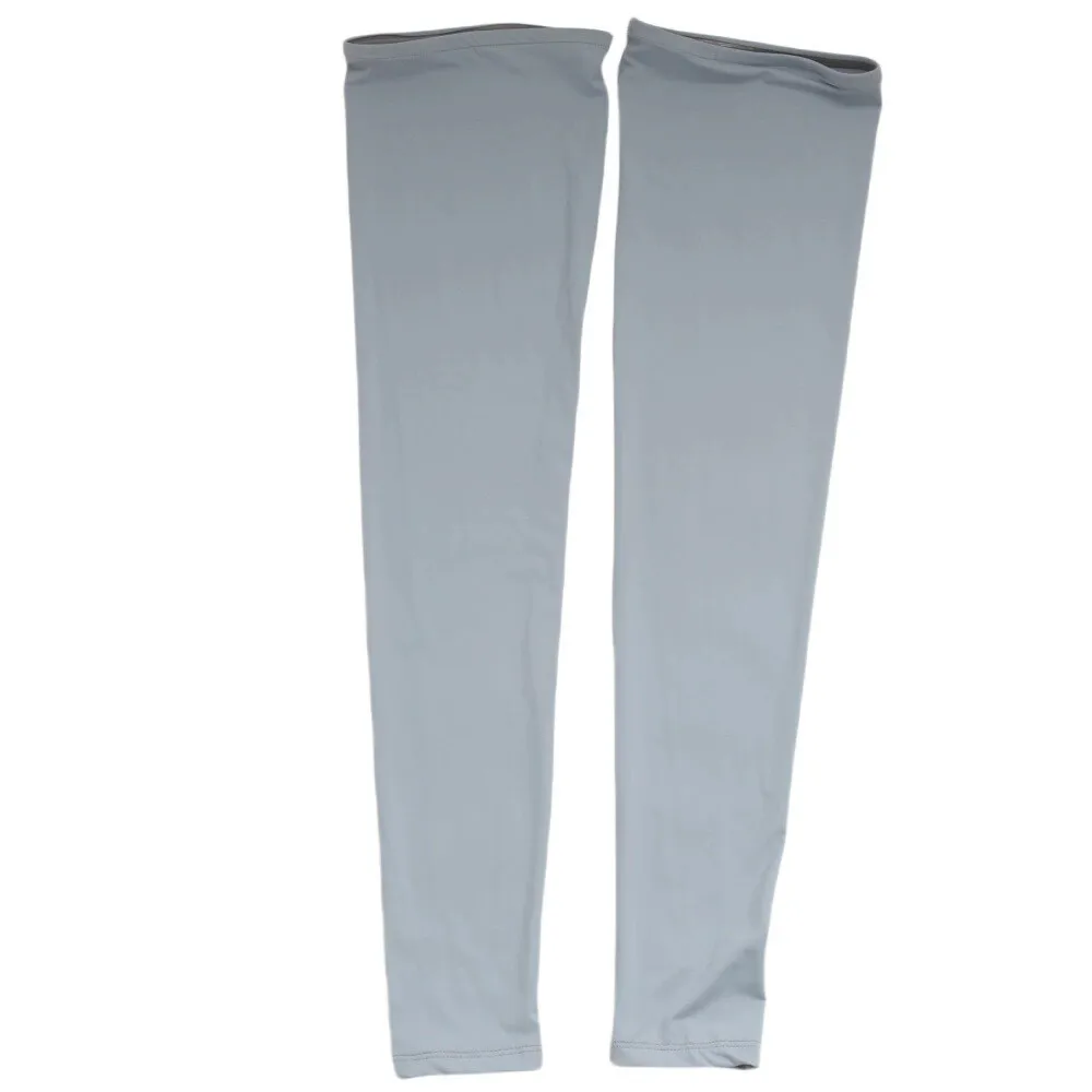 Medias sedosas sexis para dar forma a las piernas para hombre y mujer, calcetines hasta el muslo con protección solar, medias hasta el suelo con protección solar a juego Unisex