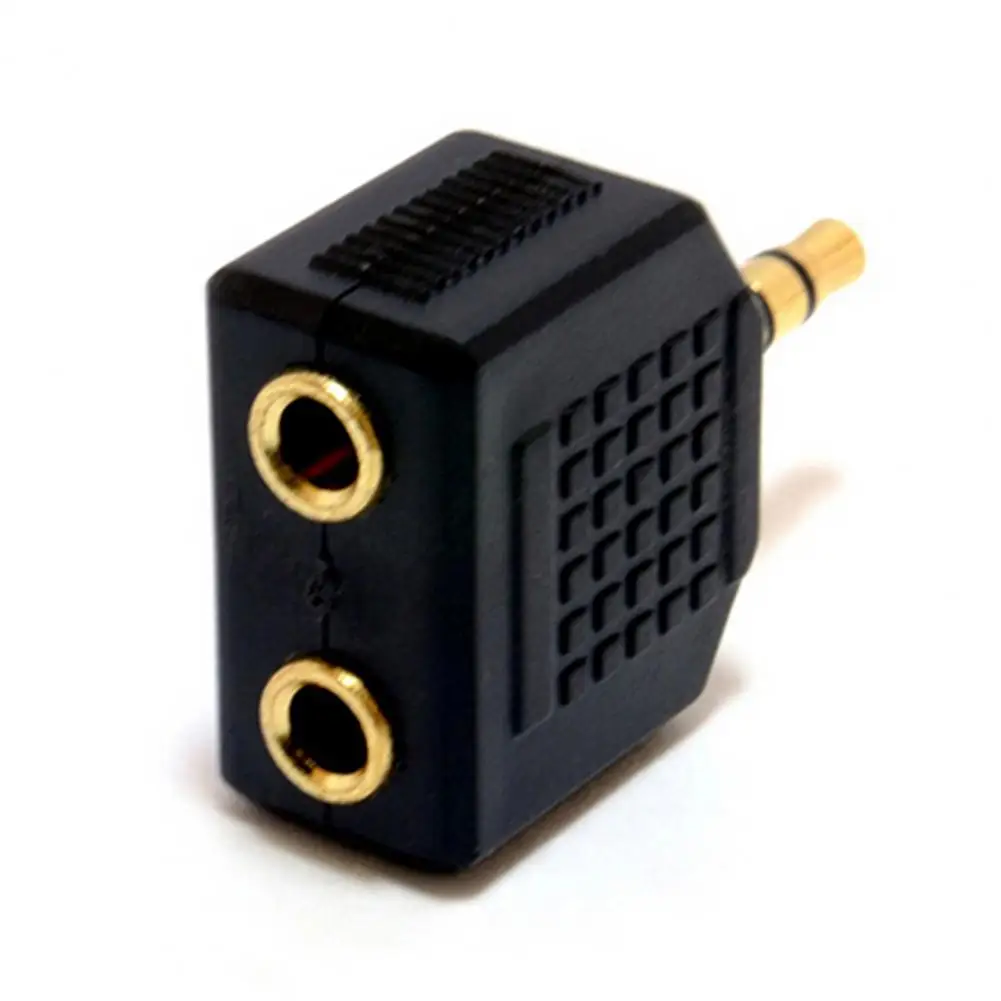 Adaptador áudio especial com cabo leve, 3,5mm, 1 a 2