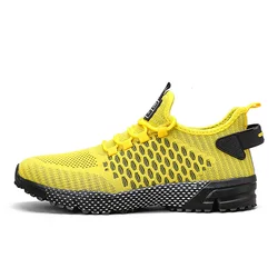 Sneakers Men's Breathable Mesh Casual Shoes Best Chunky Comfortable Anti-slip Outdoor Running Shoes of Men High Quality Footwear