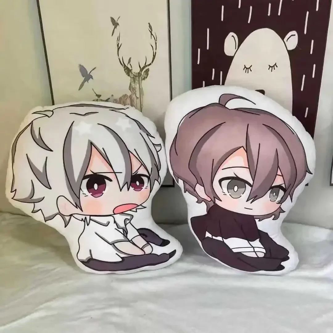 Hypnosis Mic -Division Rap Battle Aohitsugi Samatoki Busujima Meisonrio Soft Plush Fulling Pillow Toys Kids Birthday Presents