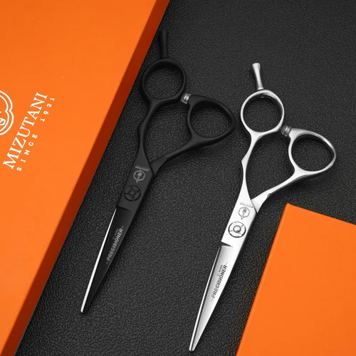 Imagen 2 del producto Tijeras de peluquero, tijeras de material VG10 de 5,5 pulgadas, tijeras de peluquería profesionales afiladas y resistentes al desgaste