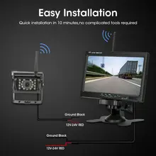 7 inch Wireless Truck Camera #4