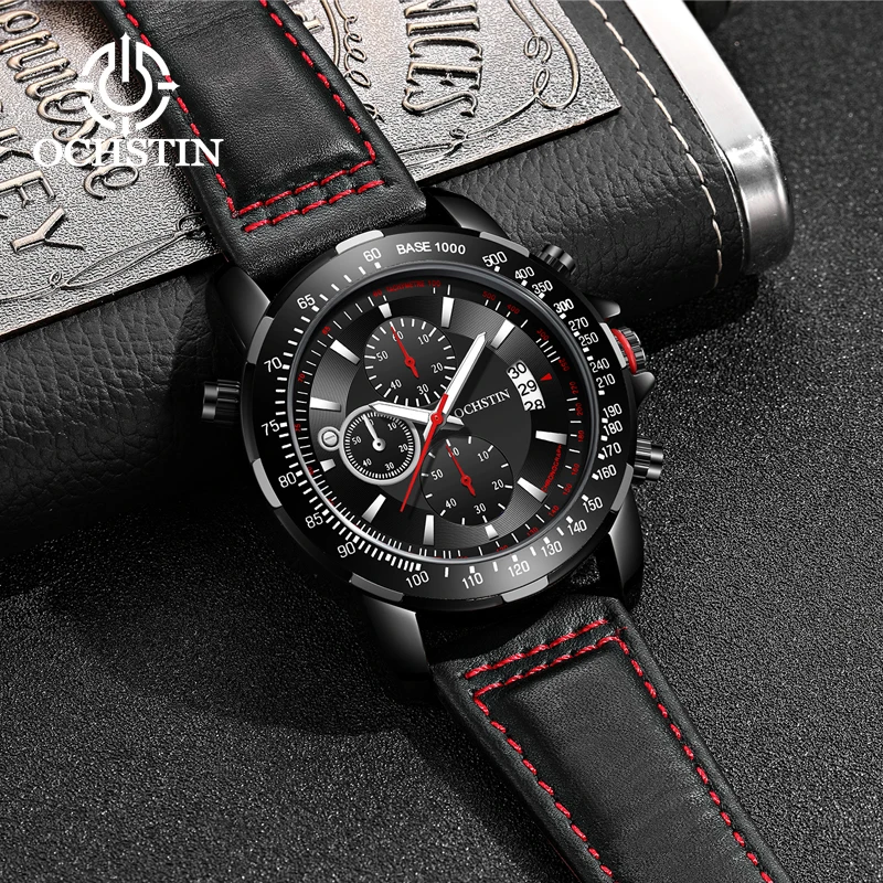 

Ochstin Business Luxury New 2024 Pilot Series Multi functional Quartz Movement Waterproof Watch Men's Quartz Watch