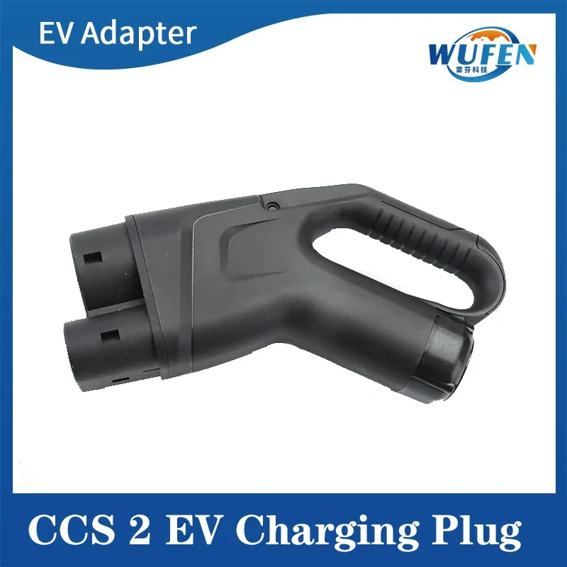 CCS2 EV Charging Plug CCS Combo 2 EV Charging Station Connector 200A No Cable 1000v EVSE Type 2 Adapter Electric Car Accessories