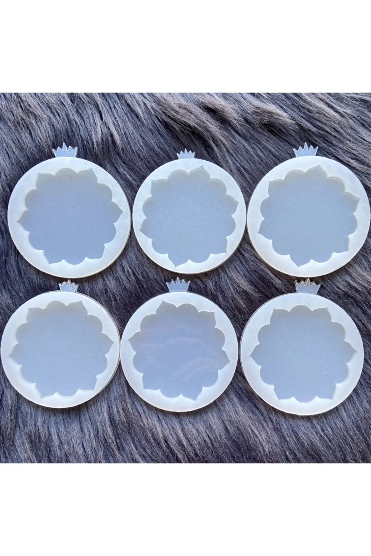 6pcs Epoxy Resin Magnet Silicone Mold, Epoxy Magnet, epoxy Soz April Sus Gift Baby Wedding Invitation Customizable 2023