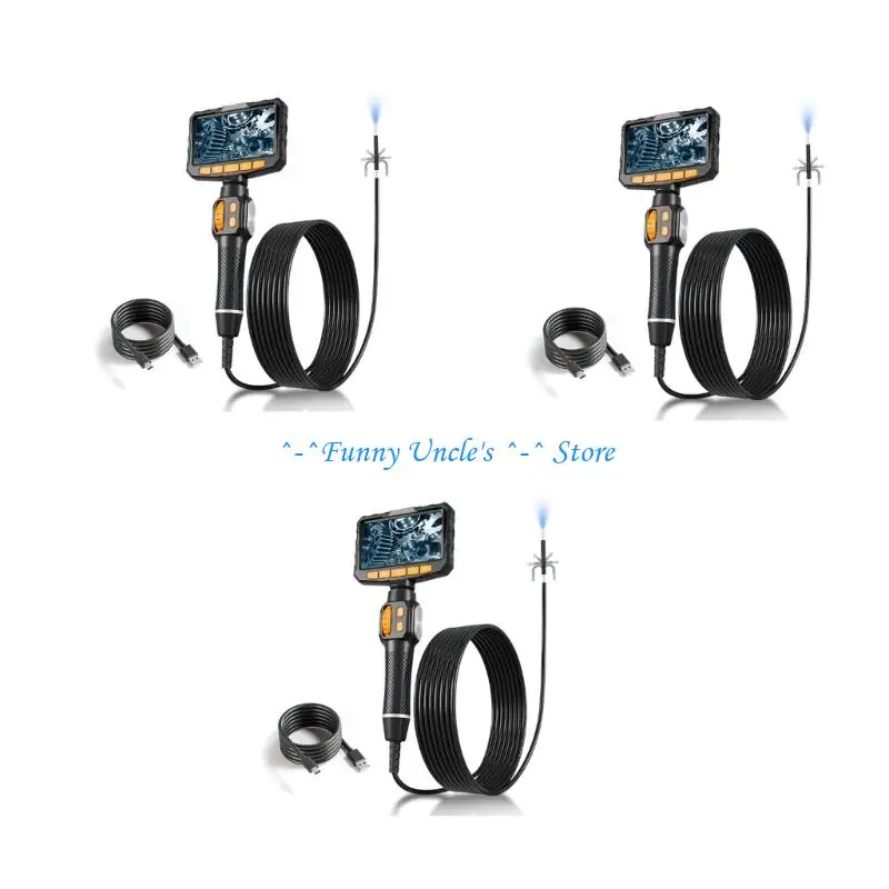 

E7CD Flexible Tube Borescope 150cm Cord IP67 Resistant Glass For Plumbing And Wiring