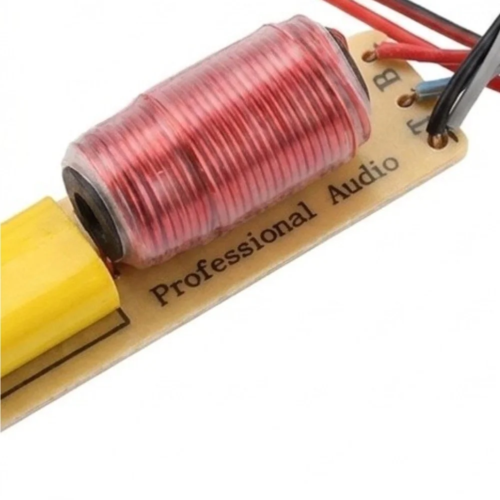 Car Audio 2 Way Crossover BT-212 80W Max Input 2800Hz Crossover Point Pre-wired for Easy A-Pillar Installation