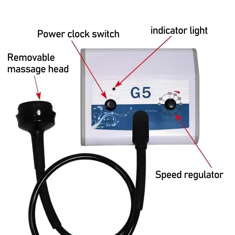 جهاز التمريض الاهتز G5، جهاز تدليك الجسم بالكامل، جهاز العلاج بالتجريف والتنشيط #4