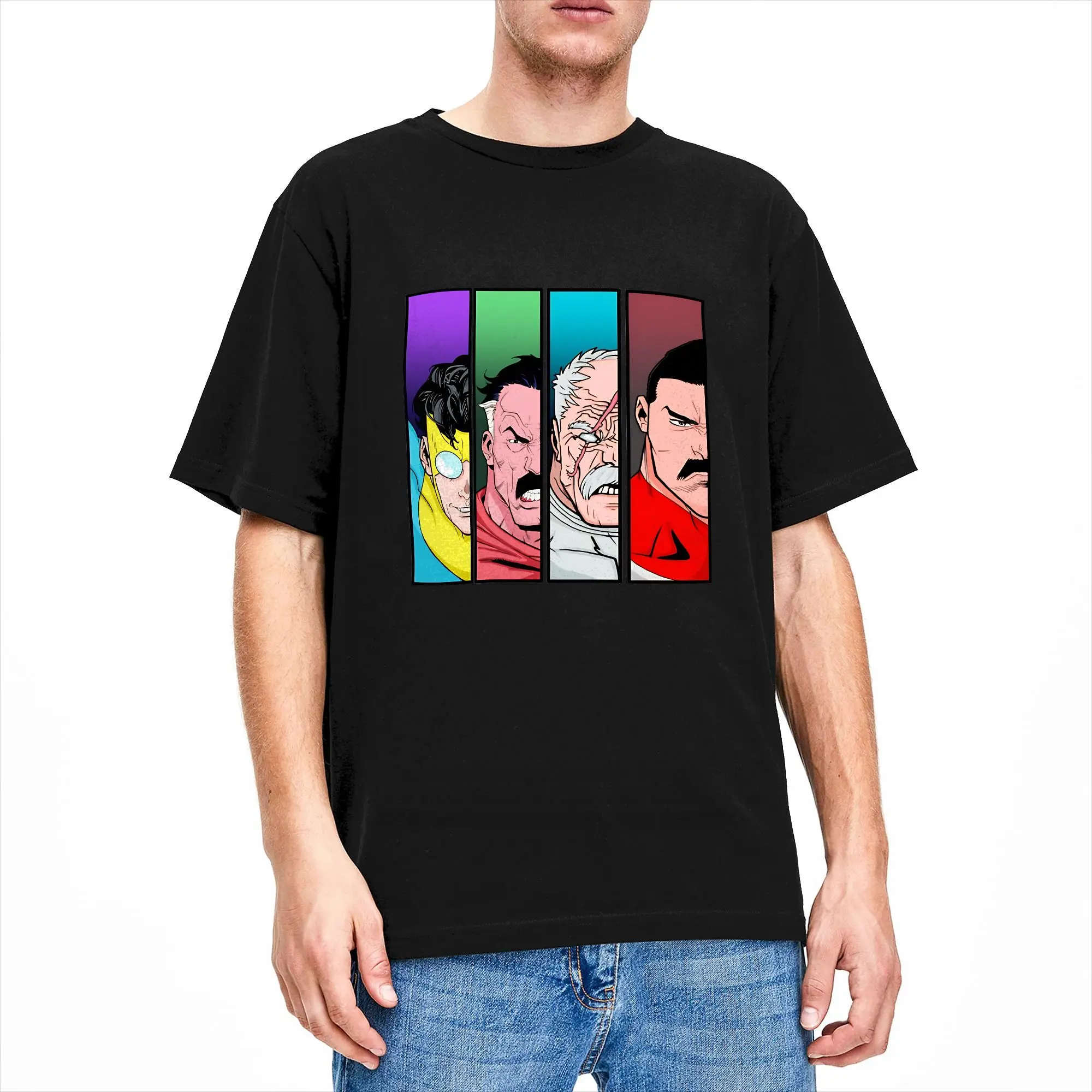 Casual T-Shirt Summer Viltrumites Invincible Comic Novelty T-Shirts  Cotton Tshirt for Men Y2K Classic Short Sleeve Top Tees