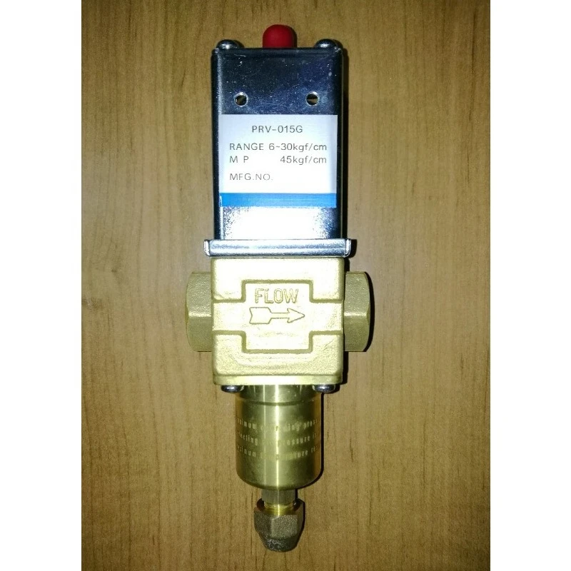 PRV series pressure regulating valve is suitable for water-cooled condensers such as ice making machines and cold storage