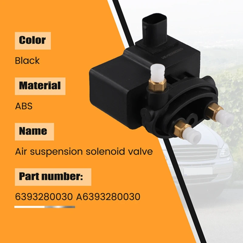 New Air Suspension Solenoid Valve Block For Mercedes Benz Viano W639 2004-2014 6393280030 A6393280030