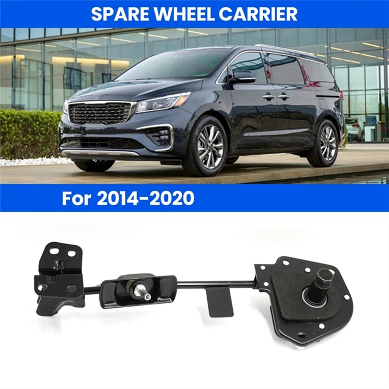 Car Spare Tire Carrier Assembly 62800-A9000 For Kia Carnival 2014-2020 Spare Wheel Carrier Hoist Winch Holder 62800A9000