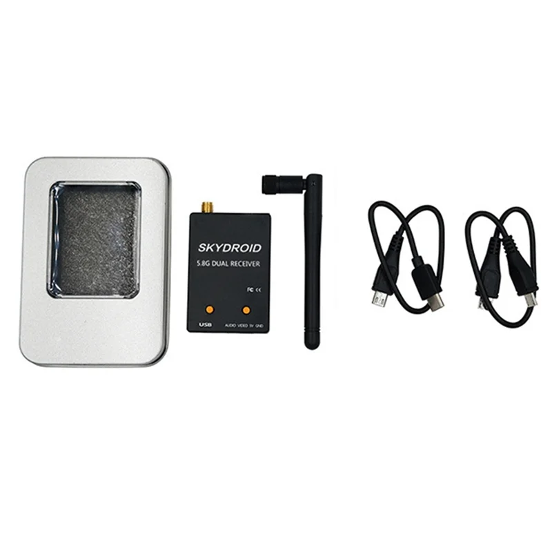 

N91R Skydroid UVC Single Control Mini FPV Receiver OTG 5.8G 150CH Channel Video Transmission Downlink Audio for Android Phone