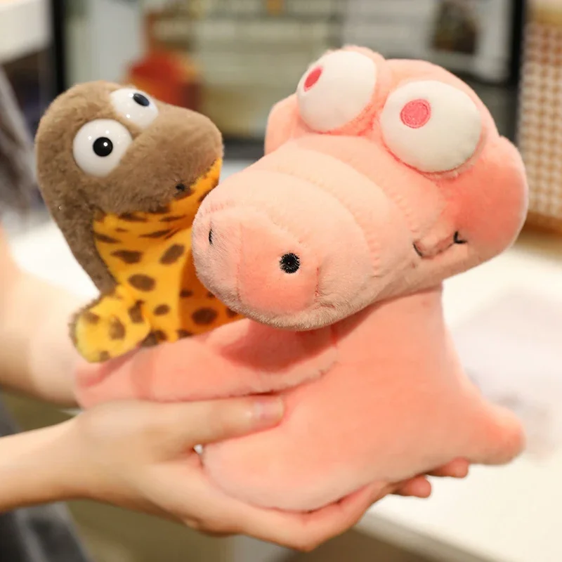 

Creative Hugging Eel Crocodile Plush Toys Cute Cartoon Good Friends Series Animal Doll Funny Magnetic Arms Crocodile Toys