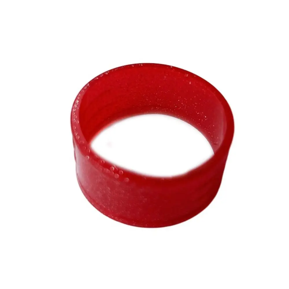 

Candy Color Tennis Racket Sealing Ring Stretchy Shiny Silicone Tennis Racket Grip Ring Colorful Silicone