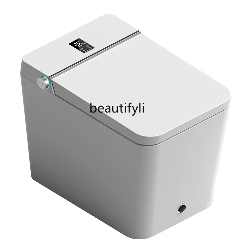 

Modern Simple Small Apartment Smart Toilet Square No Pressure Limit Foam Shield Instant Hot Automatic Electric Toilet