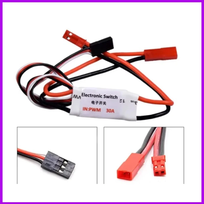 

30A Electronic Switch Power 3.7V-27V Remote Control Aviation Model Pump Switch Receiver
