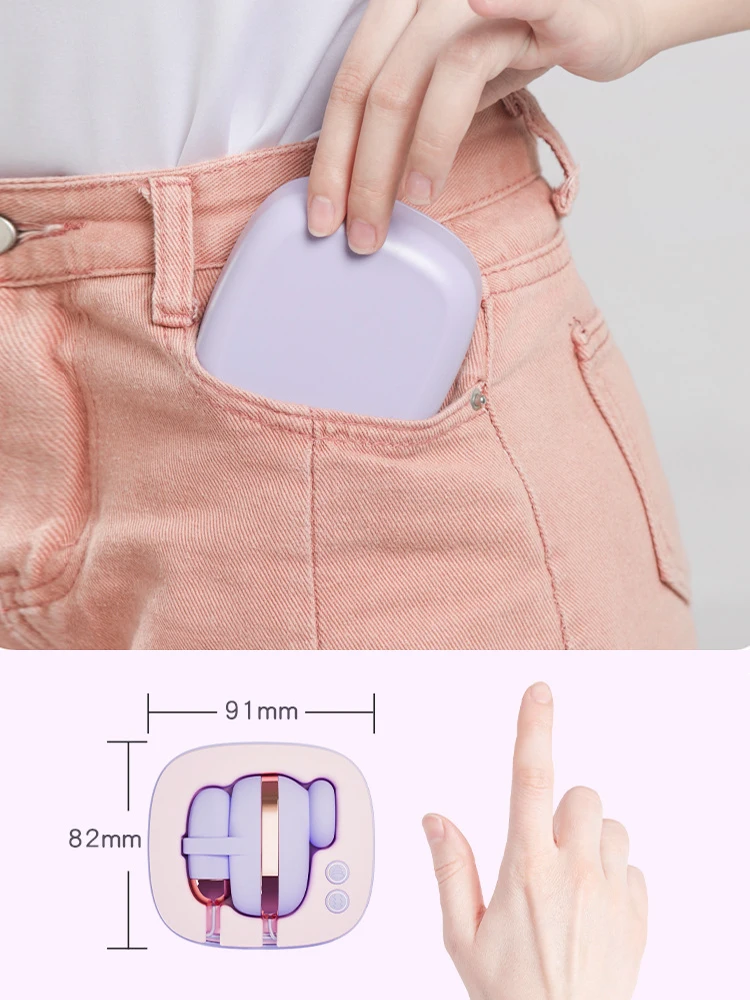 Purple Pink Small Storage Vibrator+Suction Blowing Sex Toys Adult Supplies Sexy Accessories Vagina Anal Plug Masturbator 18+ XXX