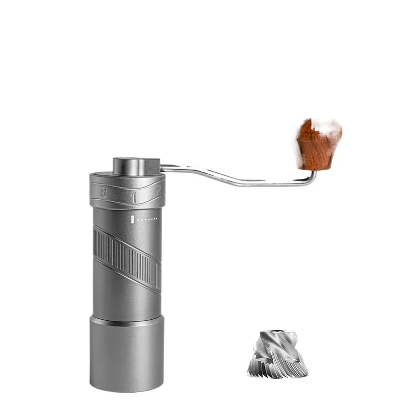 

Coffee , external adjustment scale coffee bean hand grinder, steel core outdoor camping hand grinder