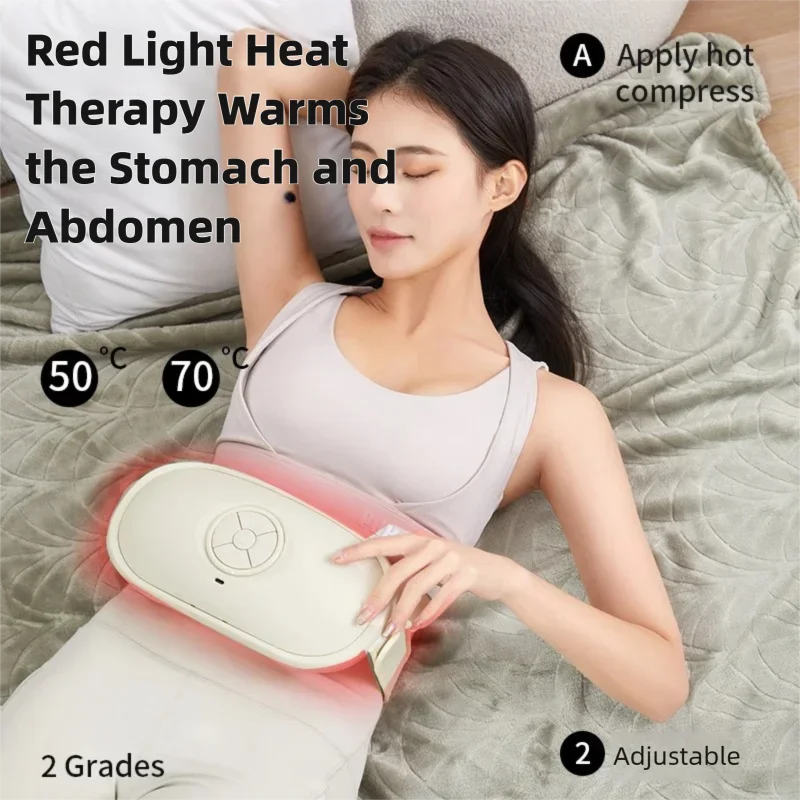 

Беспроводной электрический массажер для живота Bian Stone, инструмент для разминания живота, полностью автоматический массажер для шеи, спины, талии, переносной подарок