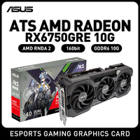 ASUS ATS RX6750GRE V2 10G Graphics Card AMD GPU GDDR6 160Bit Video Memory 2K High Refresh Rate Gaming Video Card placa de vídeo
