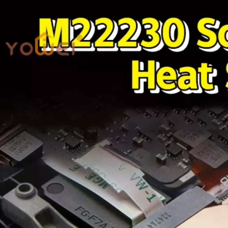 M.2 Hard Disk Copper Heatsink M.2 2230 Solid State Drives Cooling Thermal Cooler Radiator For Steam Deck Console Accessories