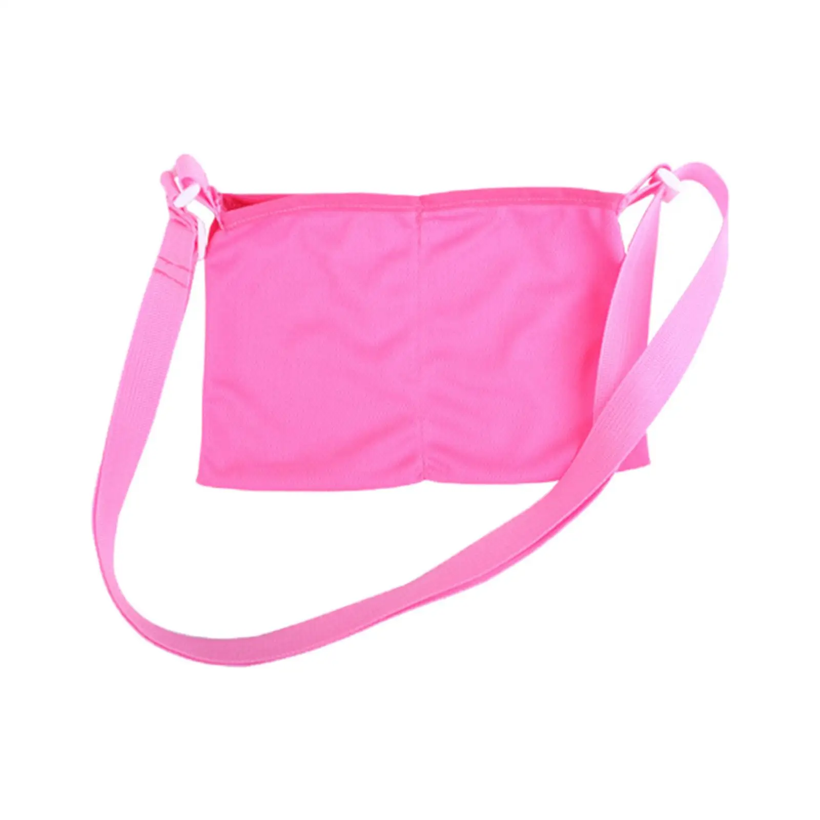 2x Drainage Bag Pouch 2 Pockets Pink Reusable Quick Drying Mastectomy Drain Holder Bag