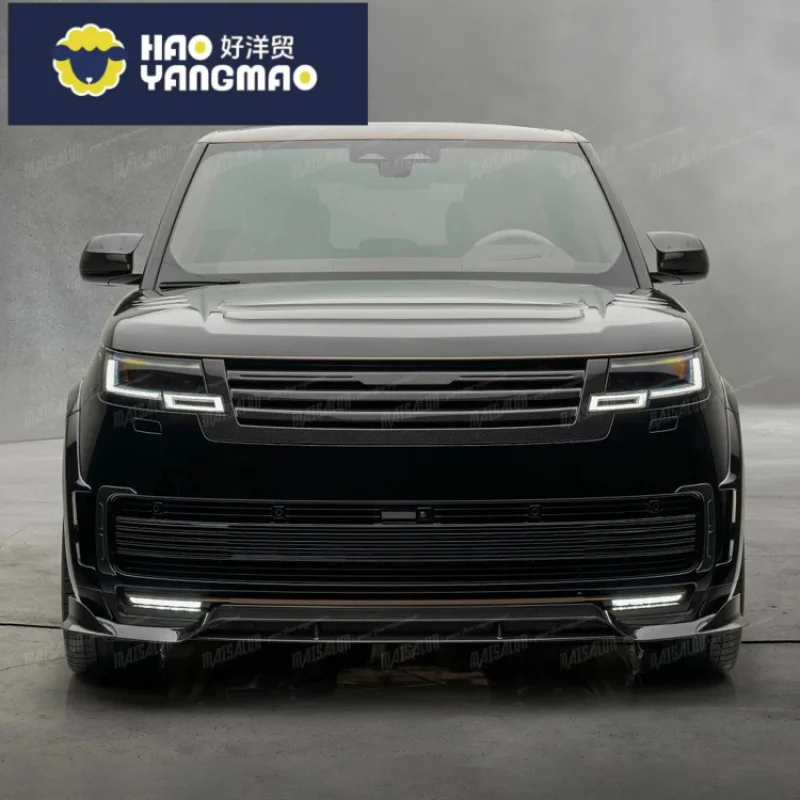 Suitable Dry Carbon Body Kit for Range SV Car Accessories M Style Front Lip Rear Diffuser Hood Side Skirts BodyKi