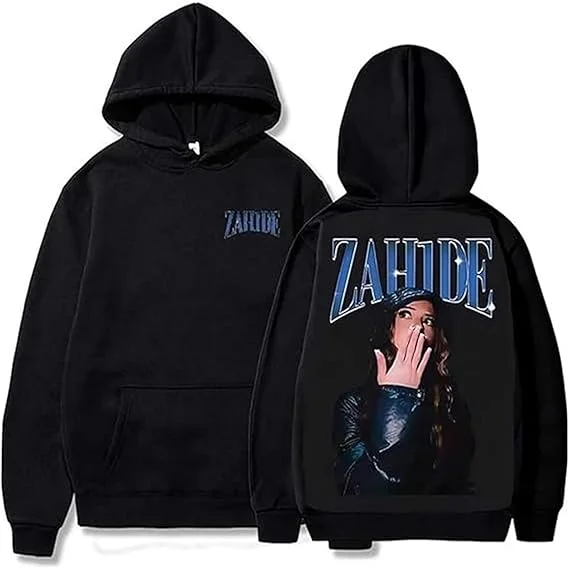 

Худи унисекс Zahide с принтом, повседневное, свободное, оверсайз, в стиле ретро, с длинным рукавом, пуловер, толстовка, топ для фанатов
