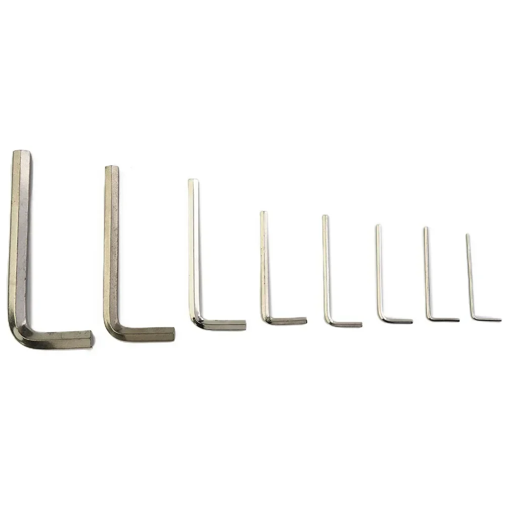 1pc L-Type Hex Wrench Hexagon Wrench Key Wrench Steel Portable Set 1.5mm/2mm/2.5mm/ 3mm/6mm Hand Tools
