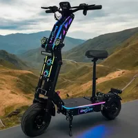 High Quality Long-range 300km Electric Scooter 72V 15000W Dual Drive Maximum