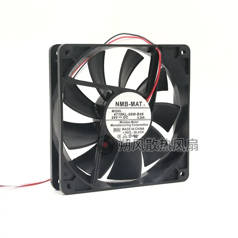 for NMB 4710KL-05W-B49 12025 12CM 24V 0.29A Frequency Conversion Equipment Cooling Fan