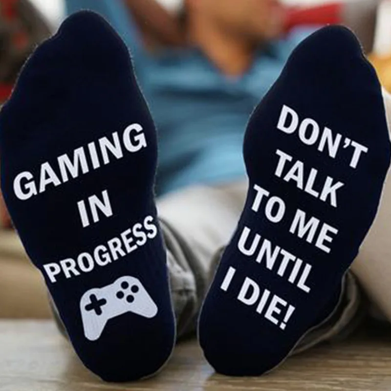 Birthday Gift For Boyfriend Small Love Gift Socks Gaming In Progress Anniversary Boyfriend Present Valentines Day Gift