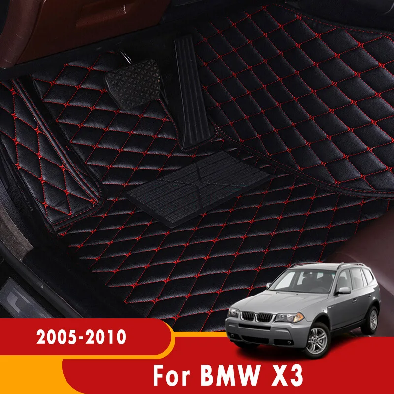 car-floor-mat-for-bmw-x3-2005-2006-2007-2008-2009-2010-leather-carpet-car-accessories-car-interior-decor-styling