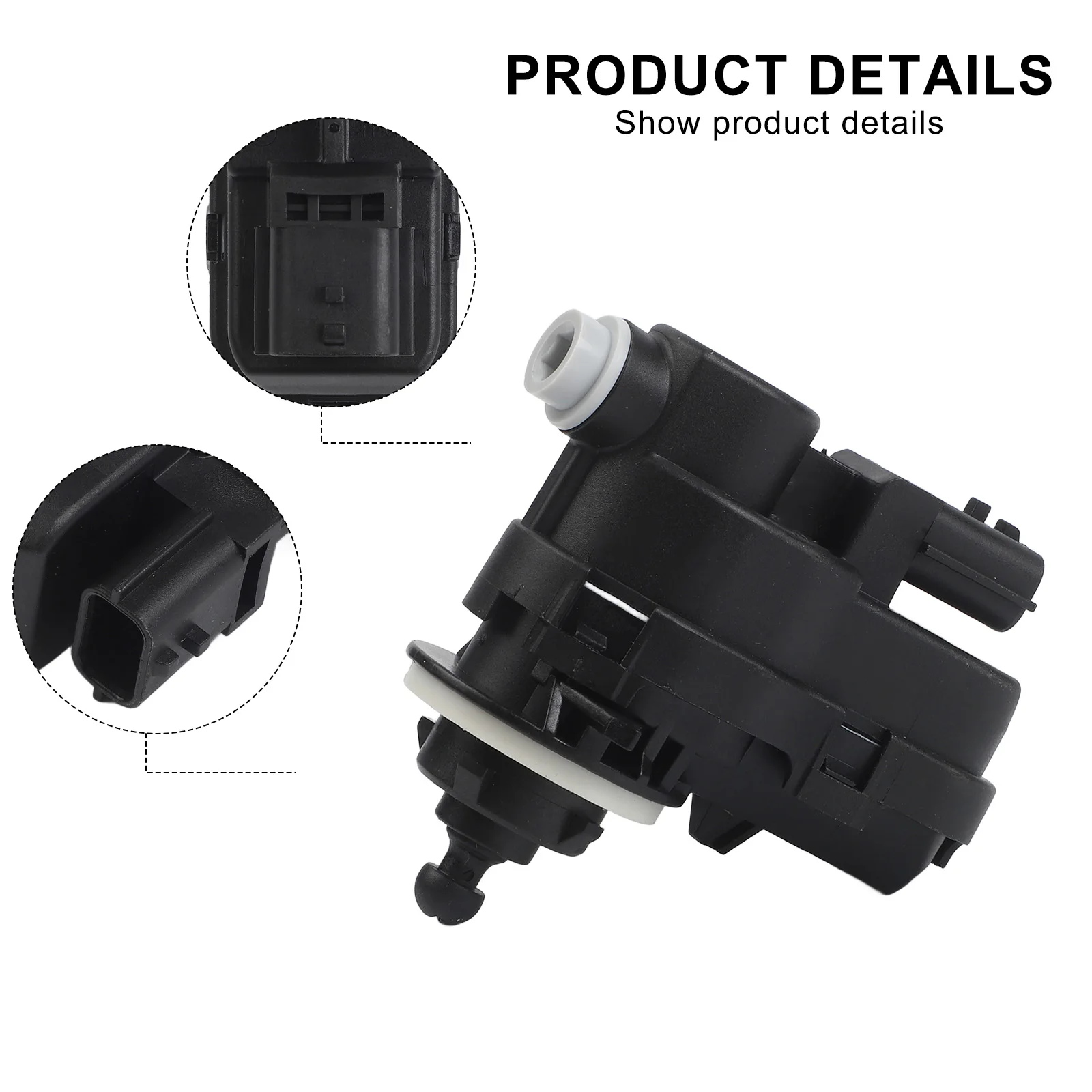 Level Adjustment Motor Car Headlight Motor Brand New Condition Easy Installation High Reliability Black For 208