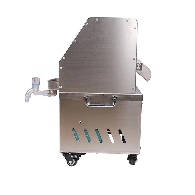 High Efficiency Battery Powered Electric Sugarcane Juicer Stainless Steel Sugar Cane Juice Extractor Machine