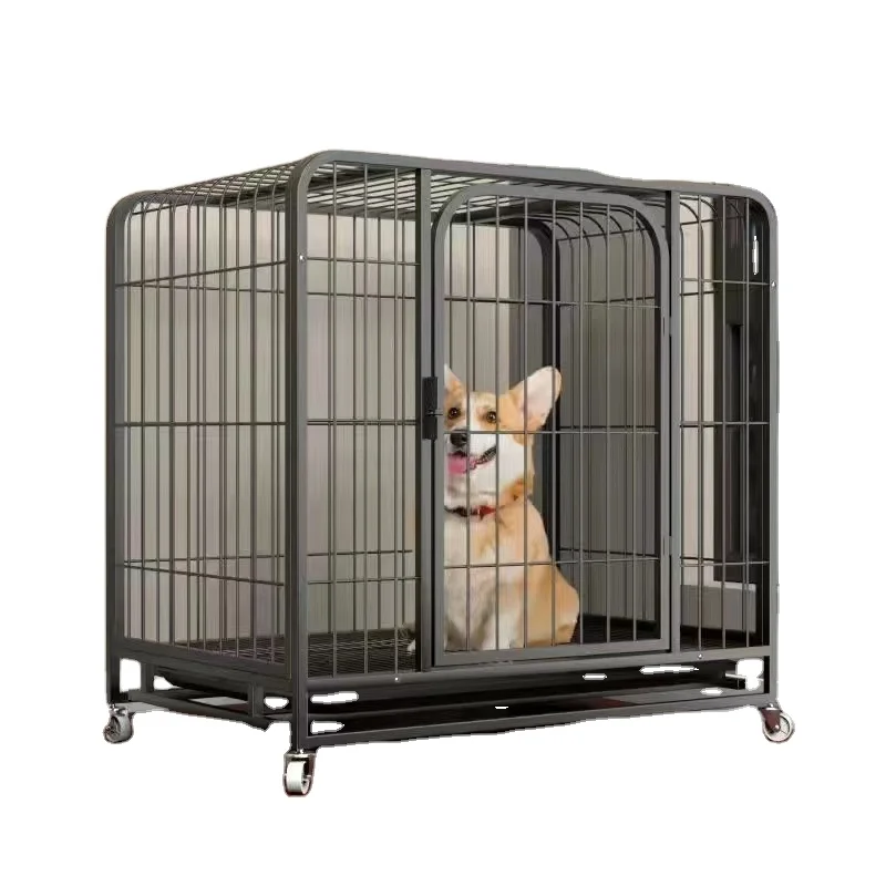 

Dog Cage for Large and Medium Dogs Indoor with Toilet