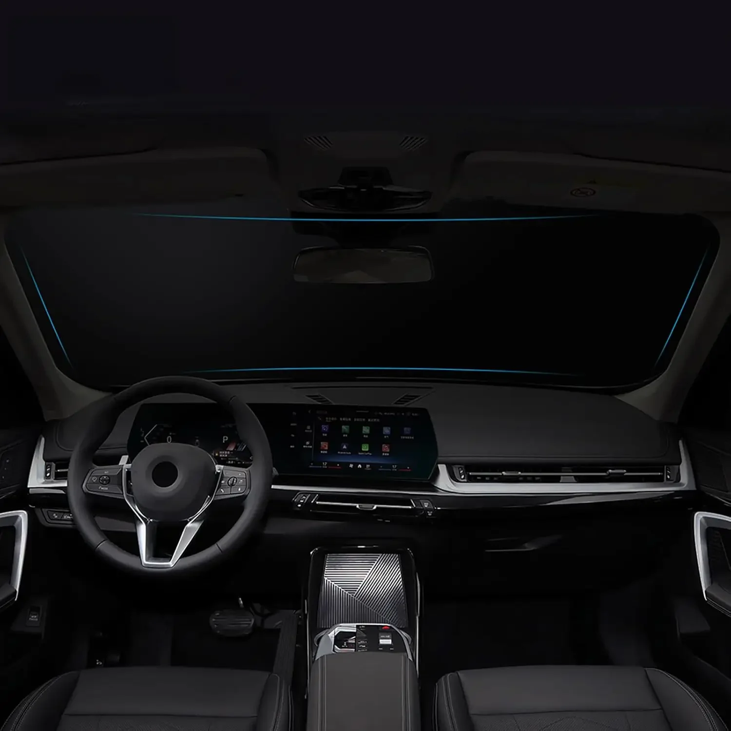 

Car Windshield Sun Shade for Toyota Corolla 2003-2007 Foldable UV Protection Sun Visor Cover Keeps Interior Cool Silver Finish