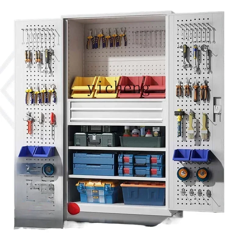 

Tool Cabinet Hardware Iron Heavy Duty Cabinet Toolbox Storage Thickened Drawer Cabinet