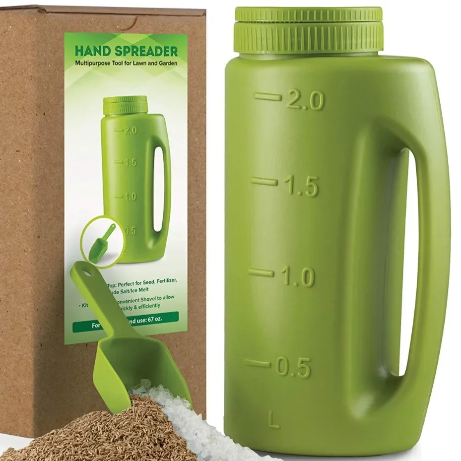 Premium New Snow Melting Salt Pot Handheld Fertilization Pot Fertilization Sowing Pot